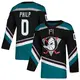 Youth Noah Philp Anaheim Ducks ＃0 Authentic Black Teal Alternate Jersey
